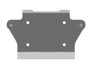 Площадка для крепления лебедки (нержавейка) для Yamaha Grizzly 550/700 ― Все для квадроциклов и снегоходов