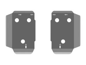 Защита порогов для Kawasaki BruteForce KVF 750 ― Все для квадроциклов и снегоходов