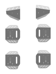 Защита рычагов (на все 6 рычагов) для Polaris Sportsman 800 EFI 6х6 Big Boss ― Все для квадроциклов и снегоходов