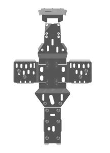 Защита днища и порогов (с защитой лебедки) для Stels 500K ― Все для квадроциклов и снегоходов