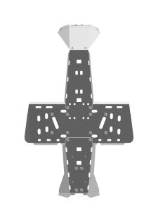 Защита днища и порогов для Can-Am Outlander G2 500/650/800/1000 , 650 X-MR ― Все для квадроциклов и снегоходов