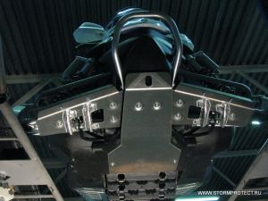 Защита днища и рычгов для снегохода Yamaha FX Nytro X-TX ― Все для квадроциклов и снегоходов